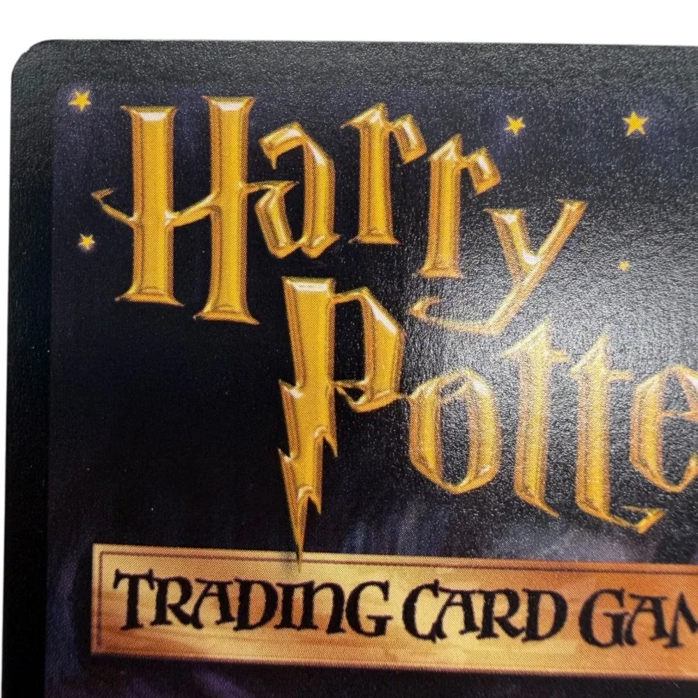 Harry Potter TCG Gold Cauldron 7/80 Quidditch Cup Rare Holofoil Card 2001 Vtg
